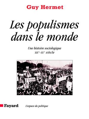 cover image of Les Populismes dans le monde